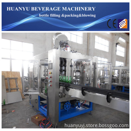 Bottled Beer Washing Filling Capping Machine
